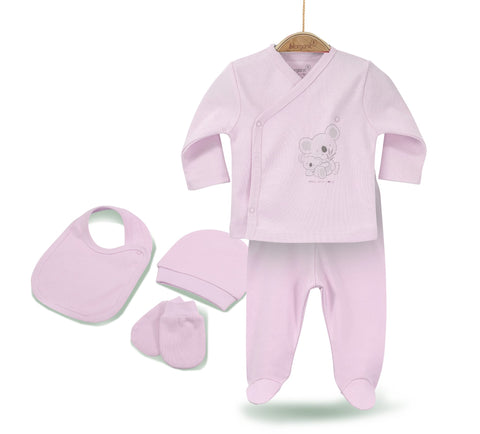 Bio Rosa Panda 5er-Set